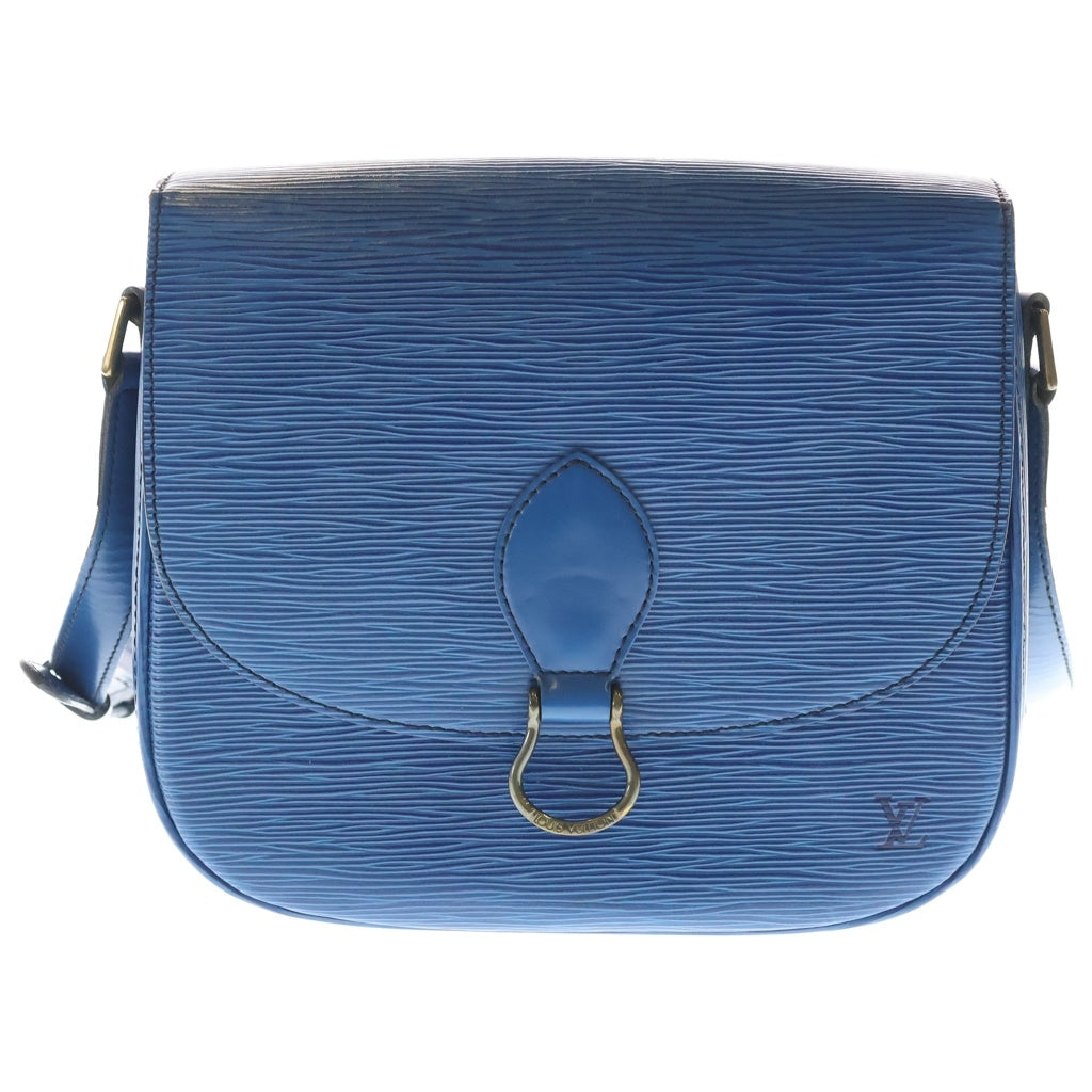 LOUIS VUITTON(ルイヴィトン) サンクルー エピ レザー ショルダーバッグ ブルー M51295 レディース