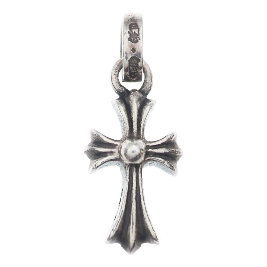 CHROME HEARTS(クロムハーツ) CRS BBYFAT P DMND ベイビーファットクロス PAVEダイヤ ペンダントトップ シルバーBCA234