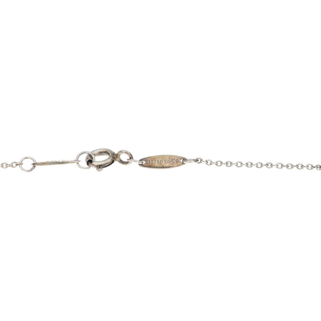 TIFFANY & Co.(ティファニー) ティファニー ネックレス バイザヤード ペンダント チェーン シルバー925 アクアマリン ブルー レディース