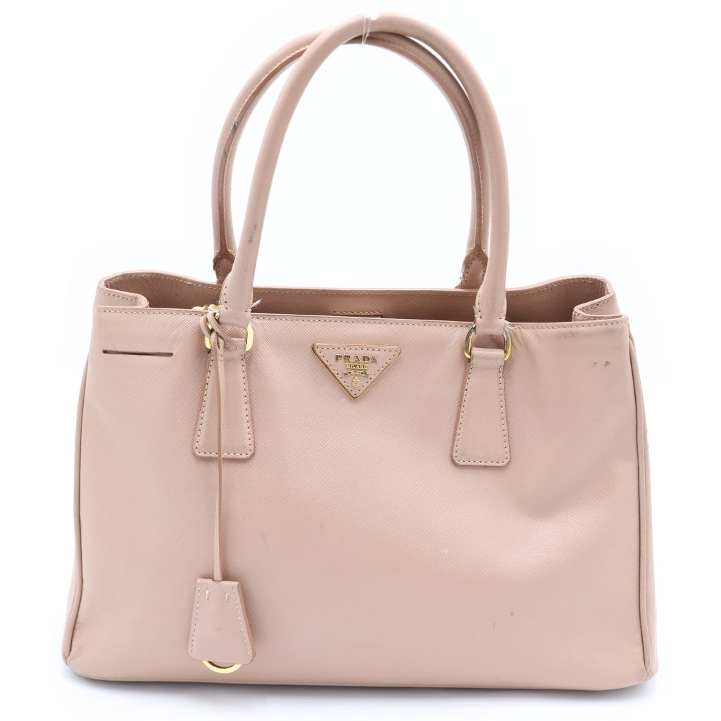 PRADA(プラダ) ガレリア 2WAYバッグ ショルダーバッグ ハンドバッグ ピンク レザー ゴールド金具 レディース