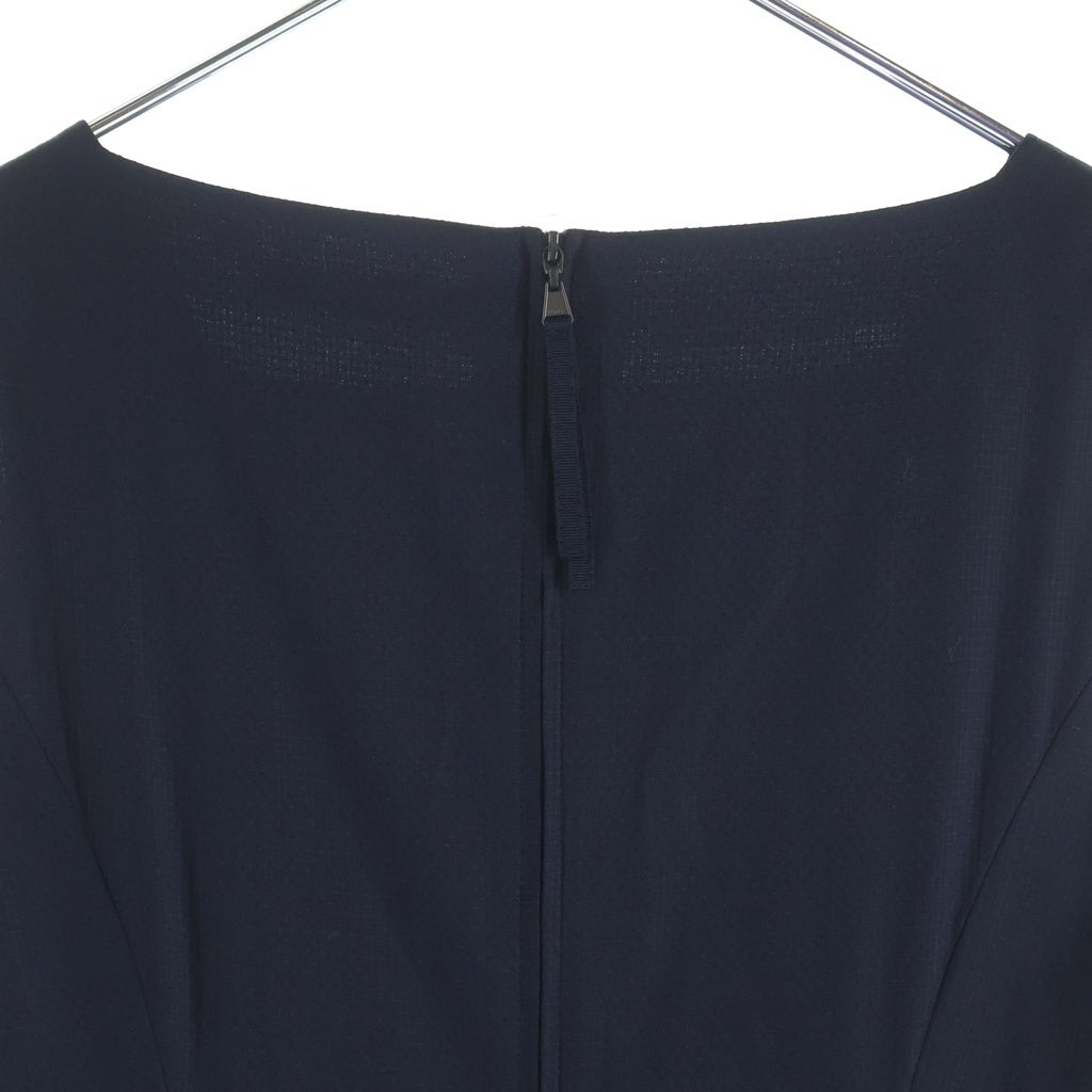 FOXEY(フォクシー) ノースリーブワンピース ドレス ウール レーヨン ネイビー 37626-S0FN406T レディース