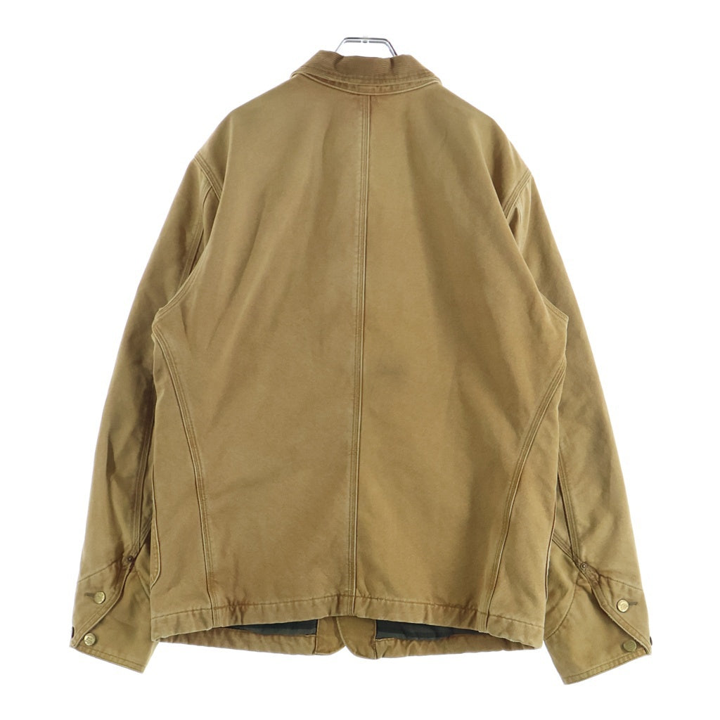 RRL(ダブルアールエル) コーデュロイネック ダックジャケット ブラウン #M