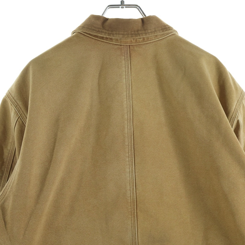 RRL(ダブルアールエル) コーデュロイネック ダックジャケット ブラウン #M