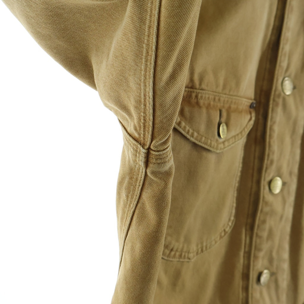 RRL(ダブルアールエル) コーデュロイネック ダックジャケット ブラウン #M