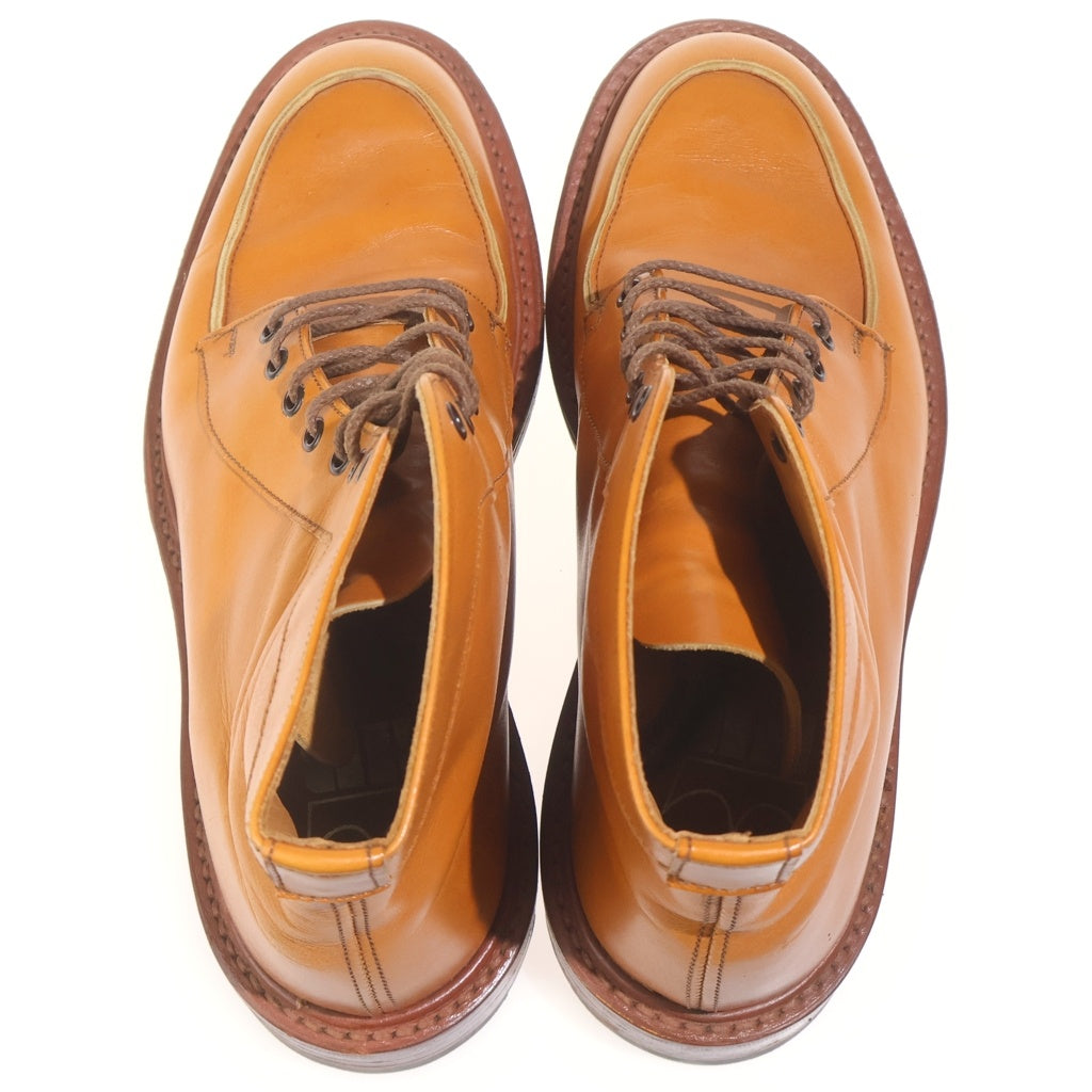Tricker's(トリッカーズ) レザーレースアップブーツ ブラウン
