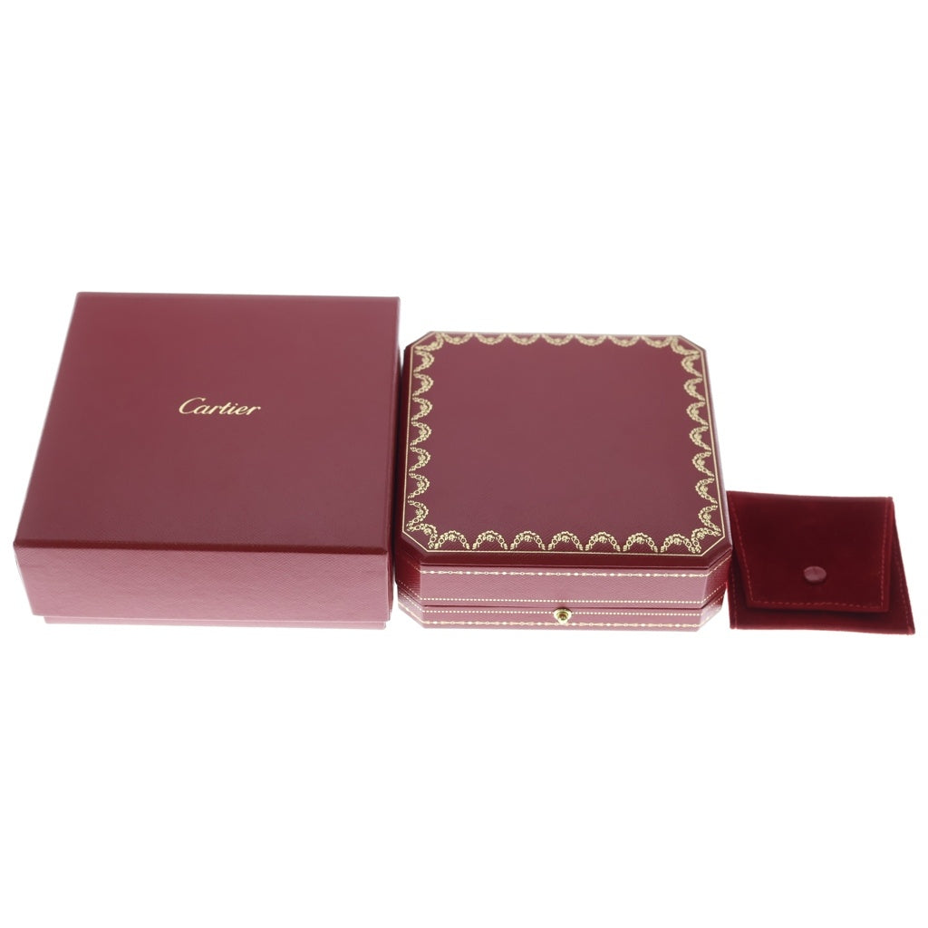 Cartier(カルティエ) ドゥーブルC ダイヤ ネックレス ペンダント Au750 K18 PG ピンクゴールド FLF171 レディース