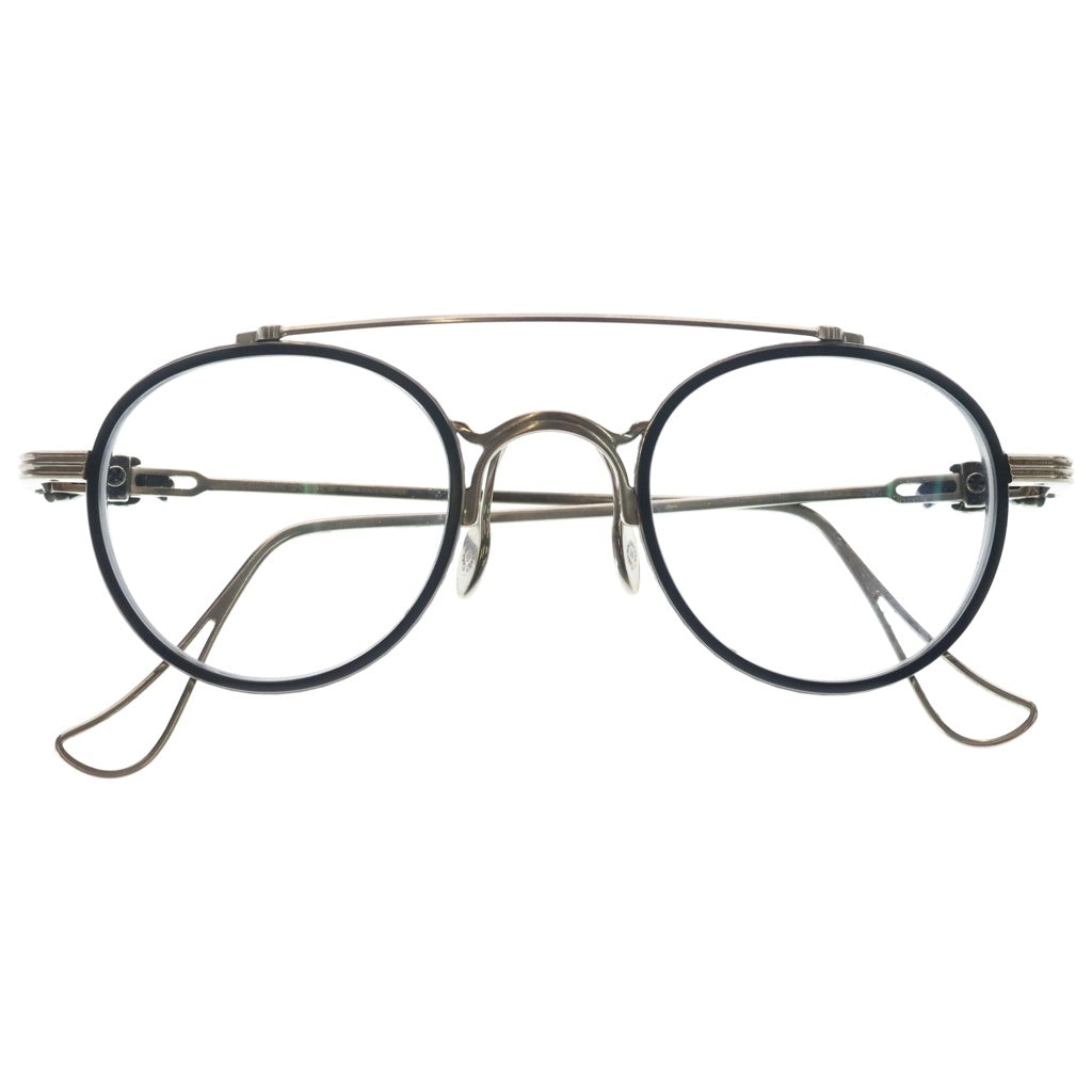CHROME HEARTS(クロムハーツ) SPANKY MBK-P/BS-TB メタルフレーム アイウェア メガネ 眼鏡 度入り シルバー/ブラック