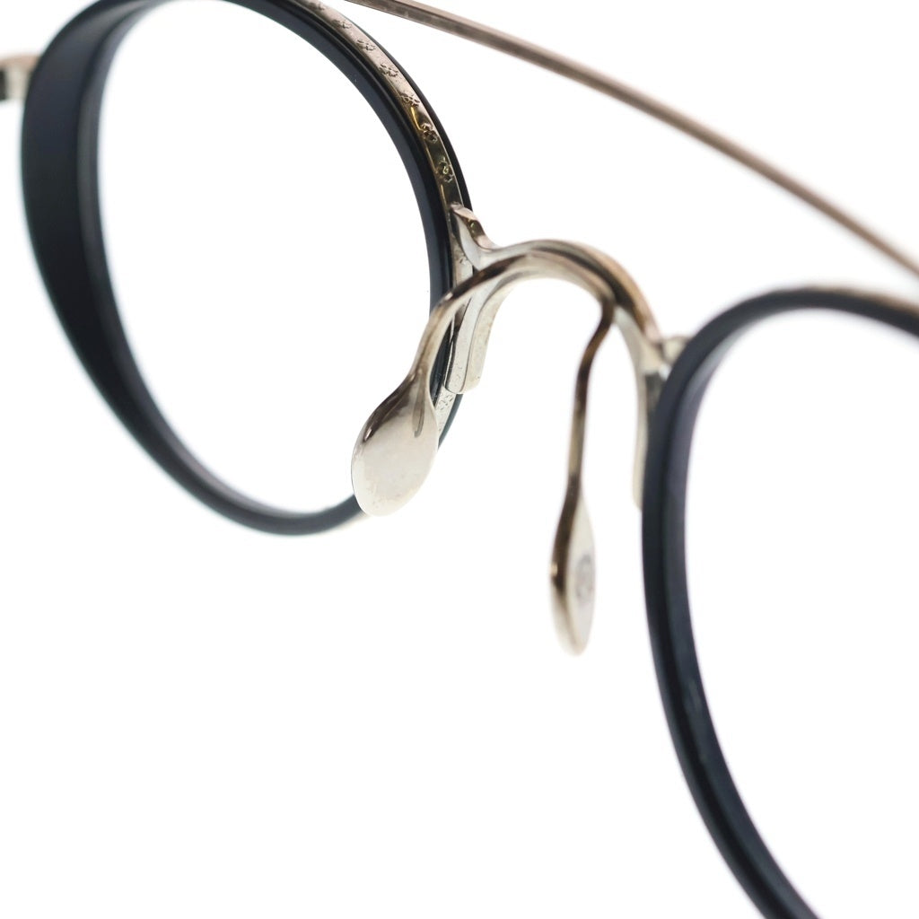 CHROME HEARTS(クロムハーツ) SPANKY MBK-P/BS-TB メタルフレーム アイウェア メガネ 眼鏡 度入り シルバー/ブラック
