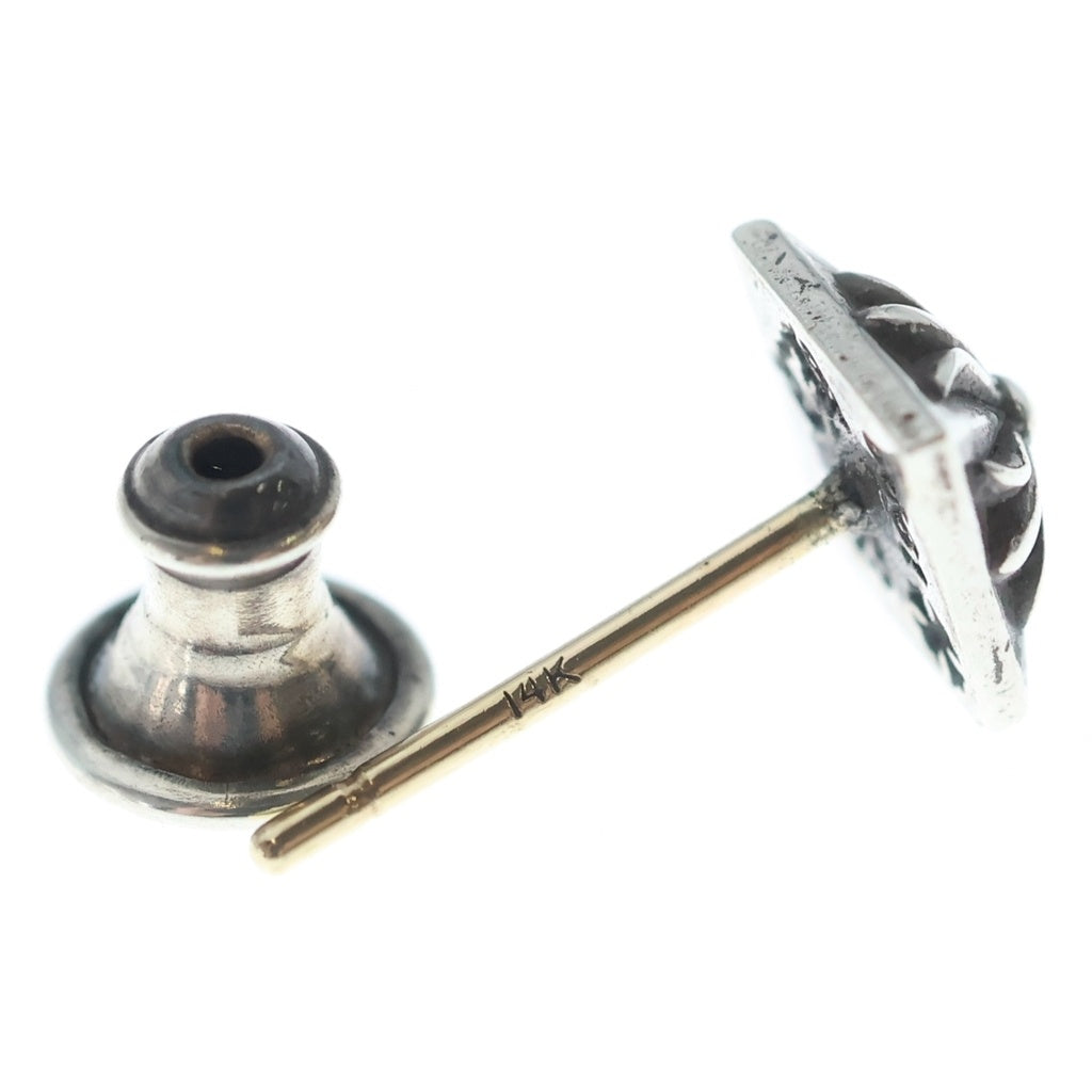 CHROME HEARTS(クロムハーツ) STUD PYRAMID PLS ピラミッドスタッド ピアス シルバー BCA113
