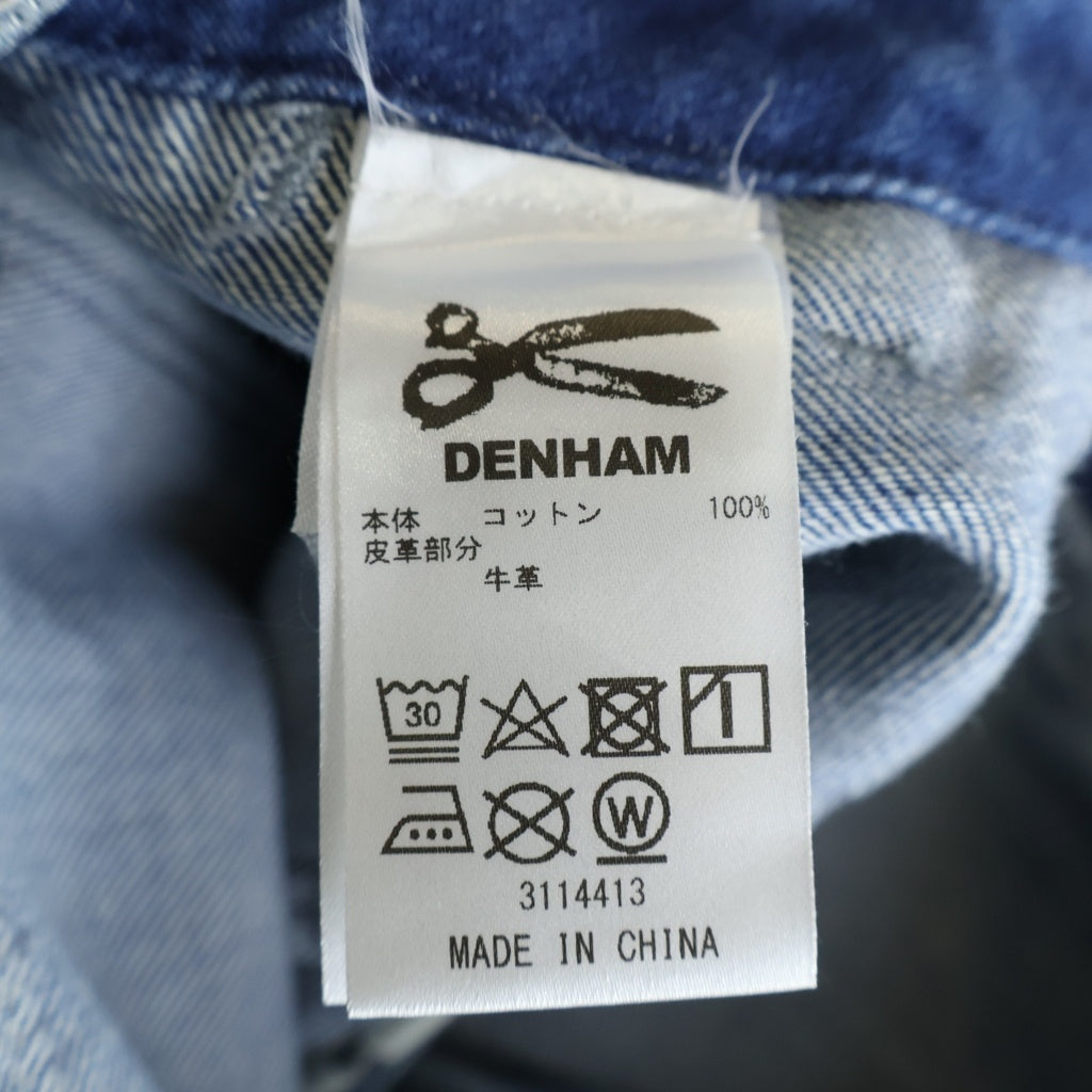 DENHAM(デンハム) 再構築デニムパンツ ジーンズ ジップフライ ブルー 3114413