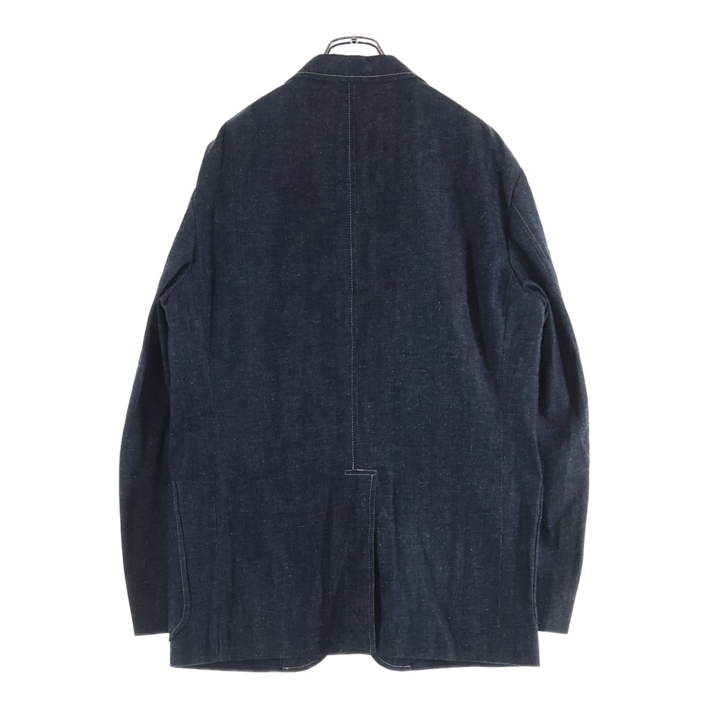 J.PRESS(ジェイプレス) ×KURO クロ デニム オーセンティック 3B テーラードジャケット インディゴ 464376