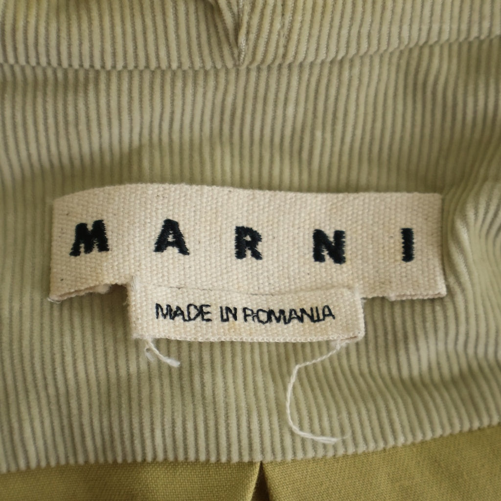 MARNI(マルニ) フーディージャケット ライトジャケット マスタードイエロー #44