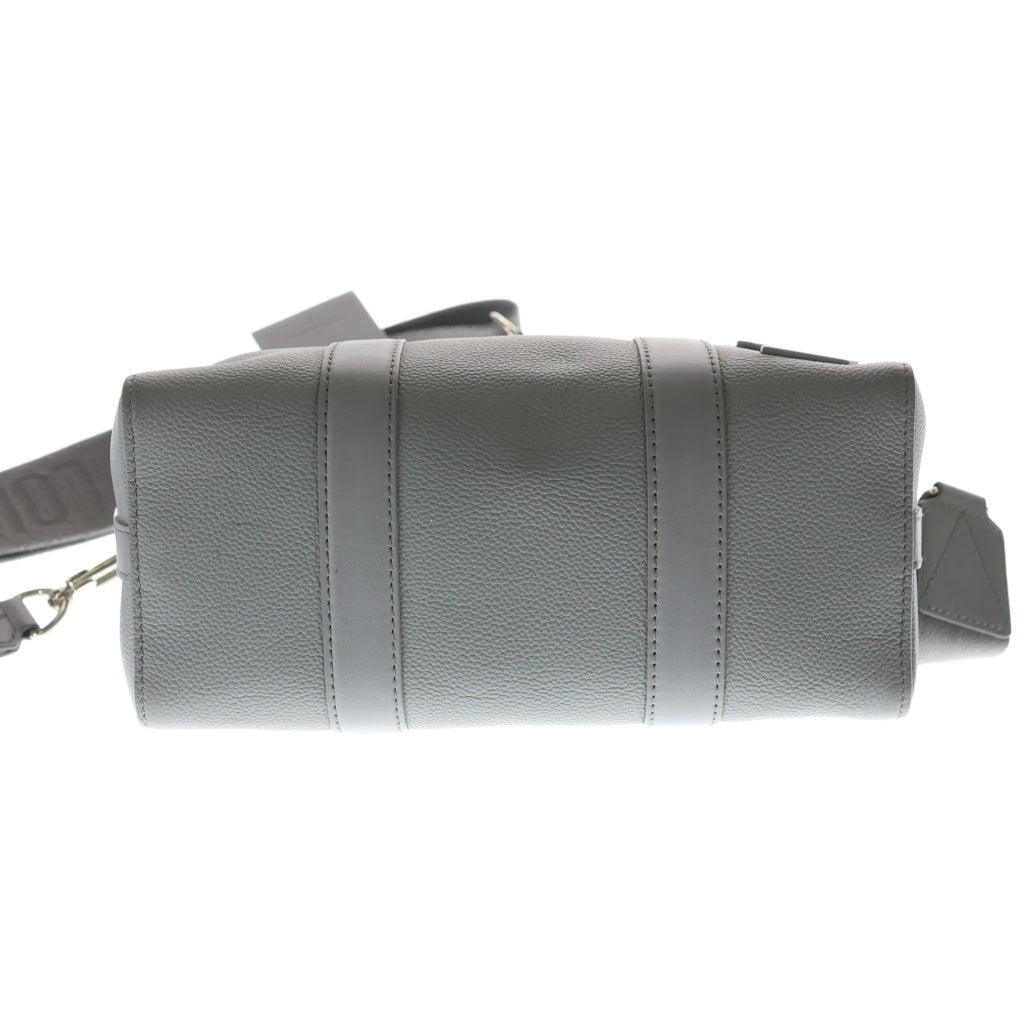 LOUIS VUITTON(ルイヴィトン) シティ キーポル ショルダーバッグ LVアエログラムレザー シルバー金具 グレー M59328 RFID レディース