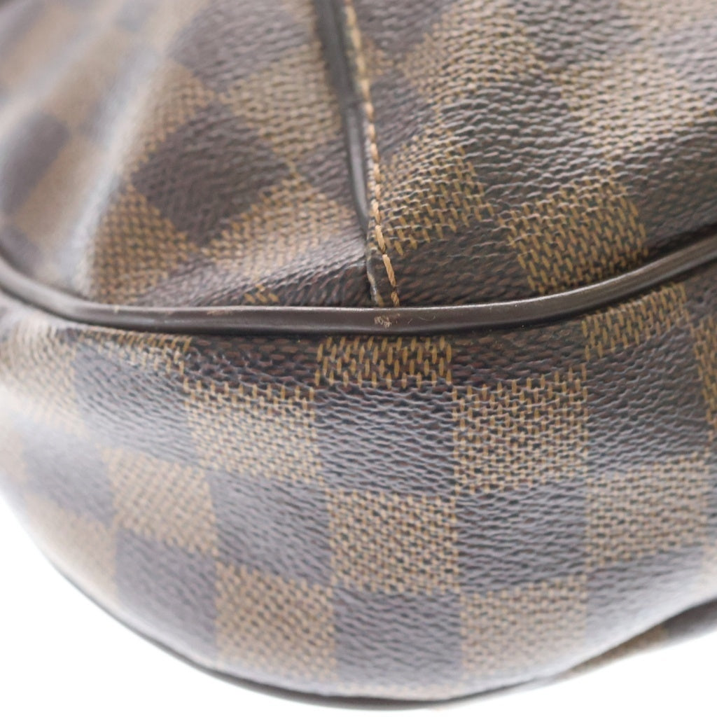 LOUIS VUITTON(ルイヴィトン) ダミエ テムズGM ショルダーバッグ PVC レザー ブラウン N48181 レディース