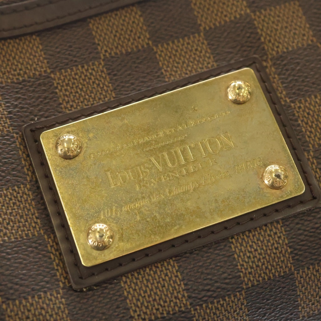 LOUIS VUITTON(ルイヴィトン) ダミエ テムズGM ショルダーバッグ PVC レザー ブラウン N48181 レディース