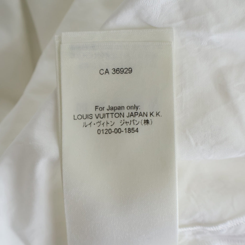 LOUIS VUITTON(ルイヴィトン) ノースリーブシャツ ホワイト #36 RW192WW AQV FHBL13 レディース