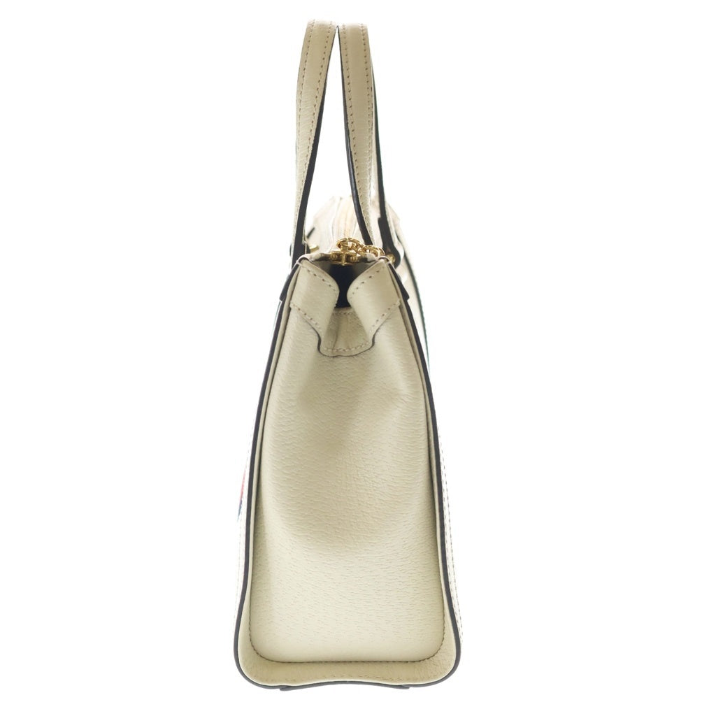 GUCCI(グッチ) オフディアGG シェリーライン レザー 2WAY ハンドバッグ ショルダーバッグ ホワイト アイボリー 719882 レディース
