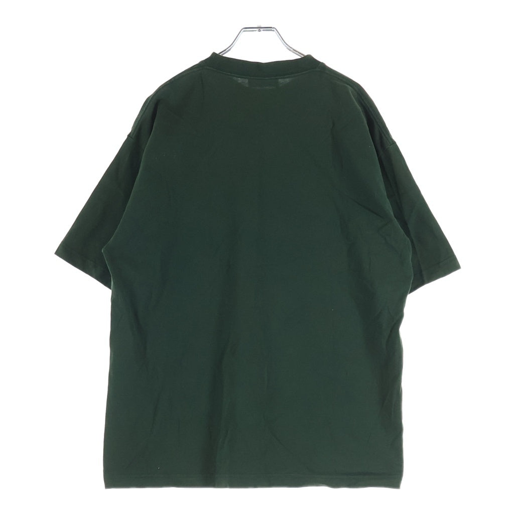 BALENCIAGA(バレンシアガ) PARIS パリ ロゴプリント 半袖Tシャツ カットソー グリーン 612966 TLVL7