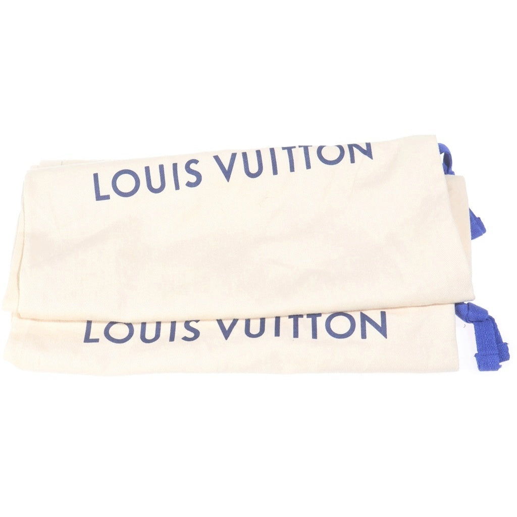 LOUIS VUITTON(ルイヴィトン) LVトレイナー マキシライン クロコ型押し レザー ローカットシューズ スニーカー ブラック 1ACNVA