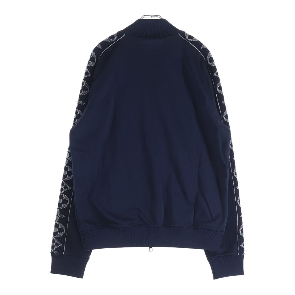LOUIS VUITTON(ルイヴィトン) 24SS LVロゴ刺繍 フラワーバンドトラックトップ ジップアップジャケット ネイビー RM241MQ ZSC HQY45W