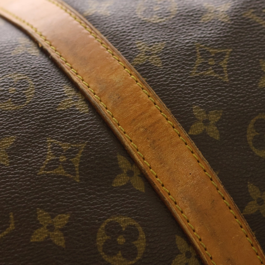 LOUIS VUITTON(ルイヴィトン) モノグラム キーポル60 PVC レザー ボストンバッグ ハンドバッグ ブラウン M41422 レディース