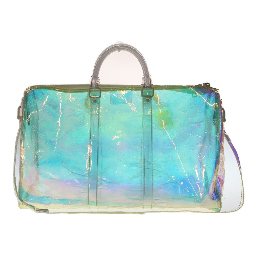 LOUIS VUITTON(ルイヴィトン) モノグラムプリズム キーポルバンドリエール50 ボストンバッグ トラベルバッグ ハンドバッグ ショルダーバッグ マルチカラー M53271 ホワイト金具 レディース