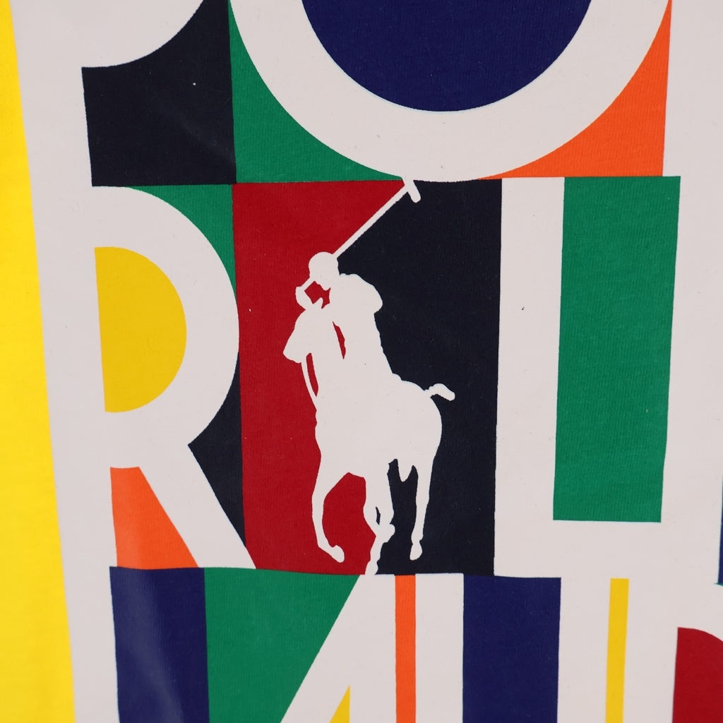 POLO RALPH LAUREN(ポロラルフローレン) ロゴグラフィック 半袖Tシャツ イエロー カットソー