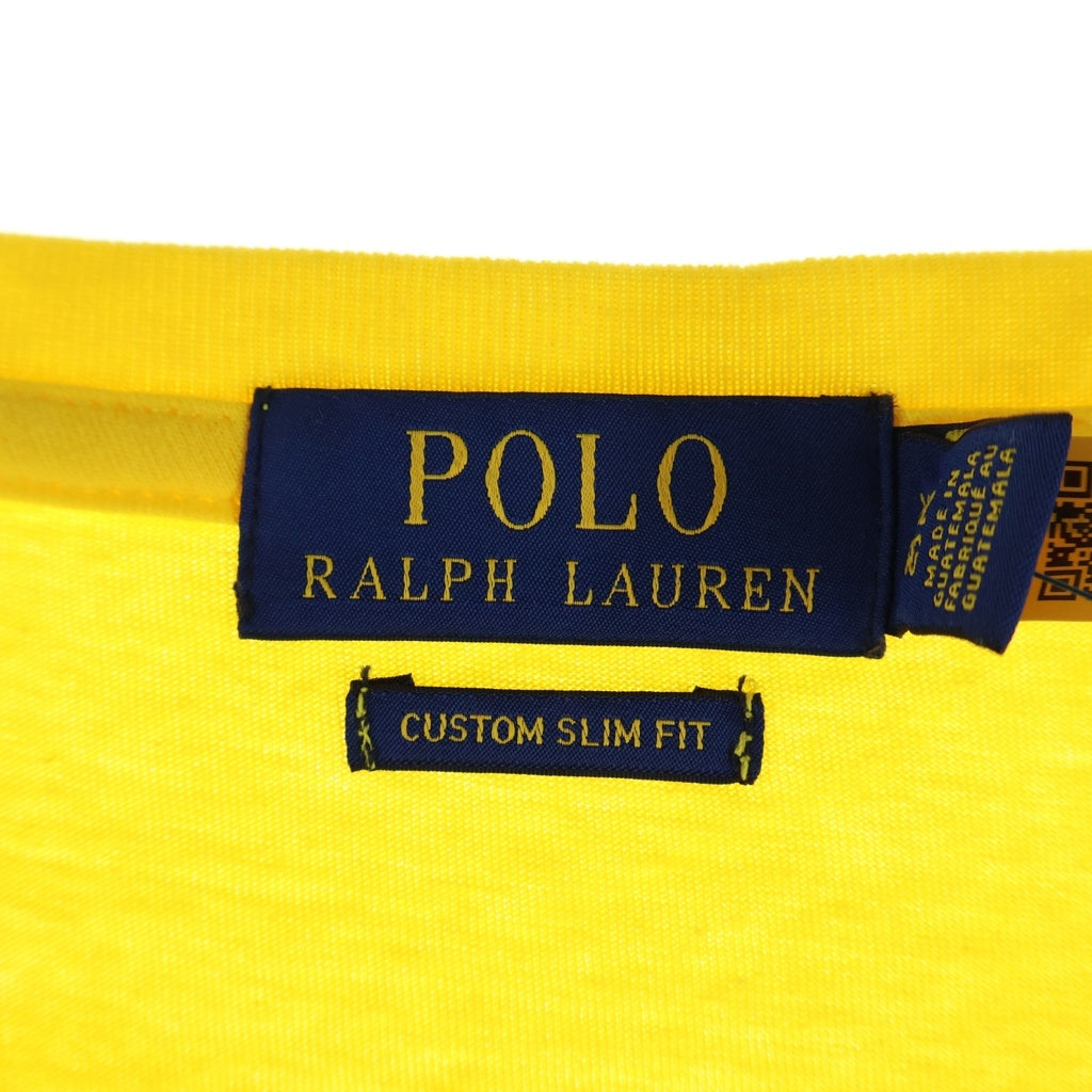 POLO RALPH LAUREN(ポロラルフローレン) ロゴグラフィック 半袖Tシャツ イエロー カットソー
