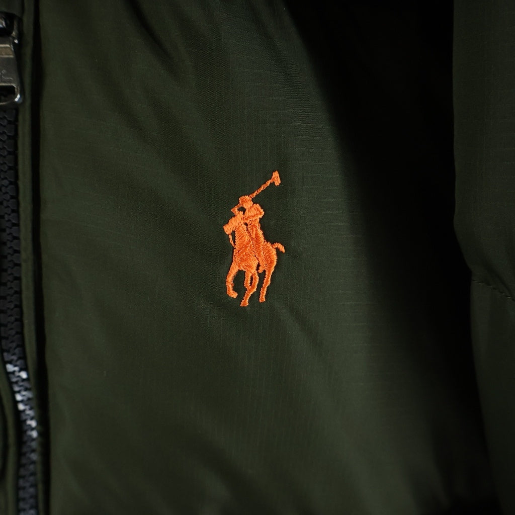POLO RALPH LAUREN(ポロラルフローレン) Gorham Down Jacket ダウンジャケット ポリエステル フード カーキ 03945310963