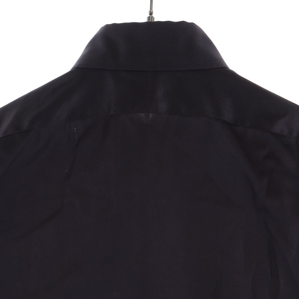 MADISONBLUE(マディソンブルー) TRANE L/S SHIRT トレイン サテン 長袖シャツ コットン ブラウン MB261-5006 レディース