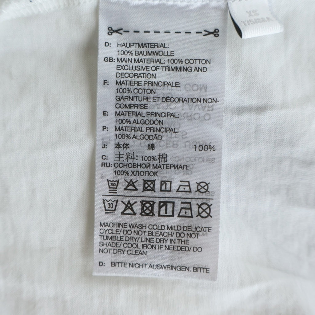 Y-3(ワイスリー) 3S SS TEE M 3ストライプス 半袖Tシャツ カットソー ホワイト JM7845