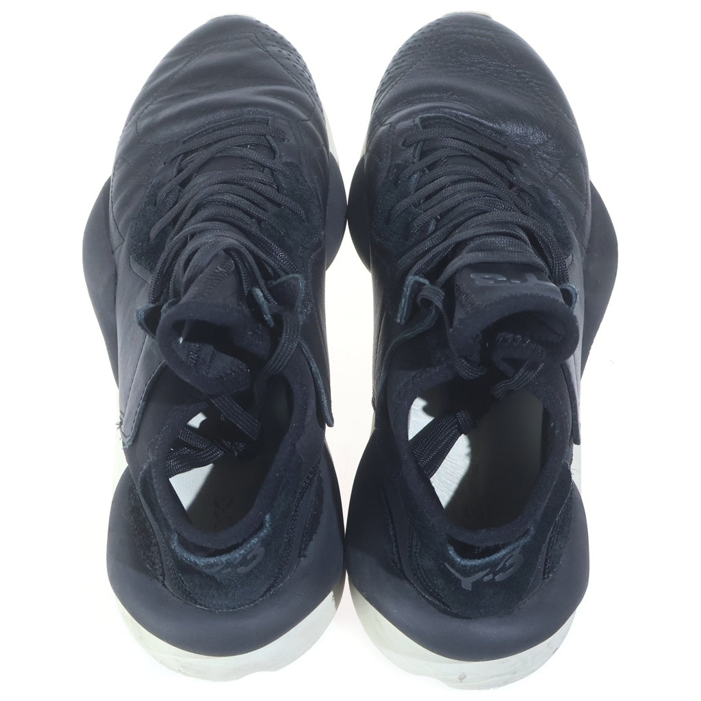 Y-3(ワイスリー) KAIWA カイワ レザー ローカットシューズ スニーカー ブラック ID5429