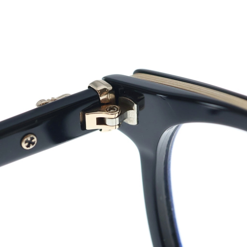 CHROME HEARTS(クロムハーツ) DUCK BUTTER ダガー テンプルウェリントン サングラス アイウェア メガネ 眼鏡 ブラック/ゴールド