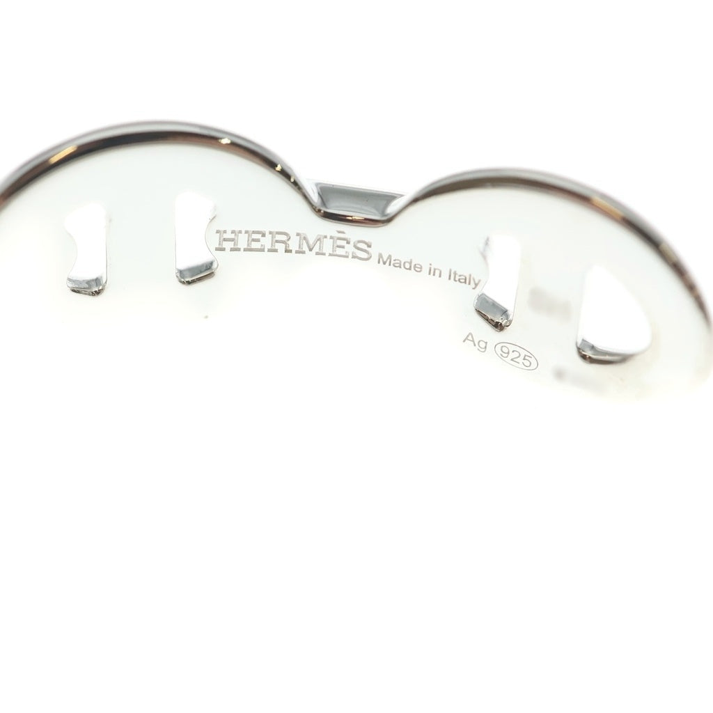 HERMES(エルメス) シェーヌダンクル アンシェネ バングル ブレスレット シルバー SV925 レディース