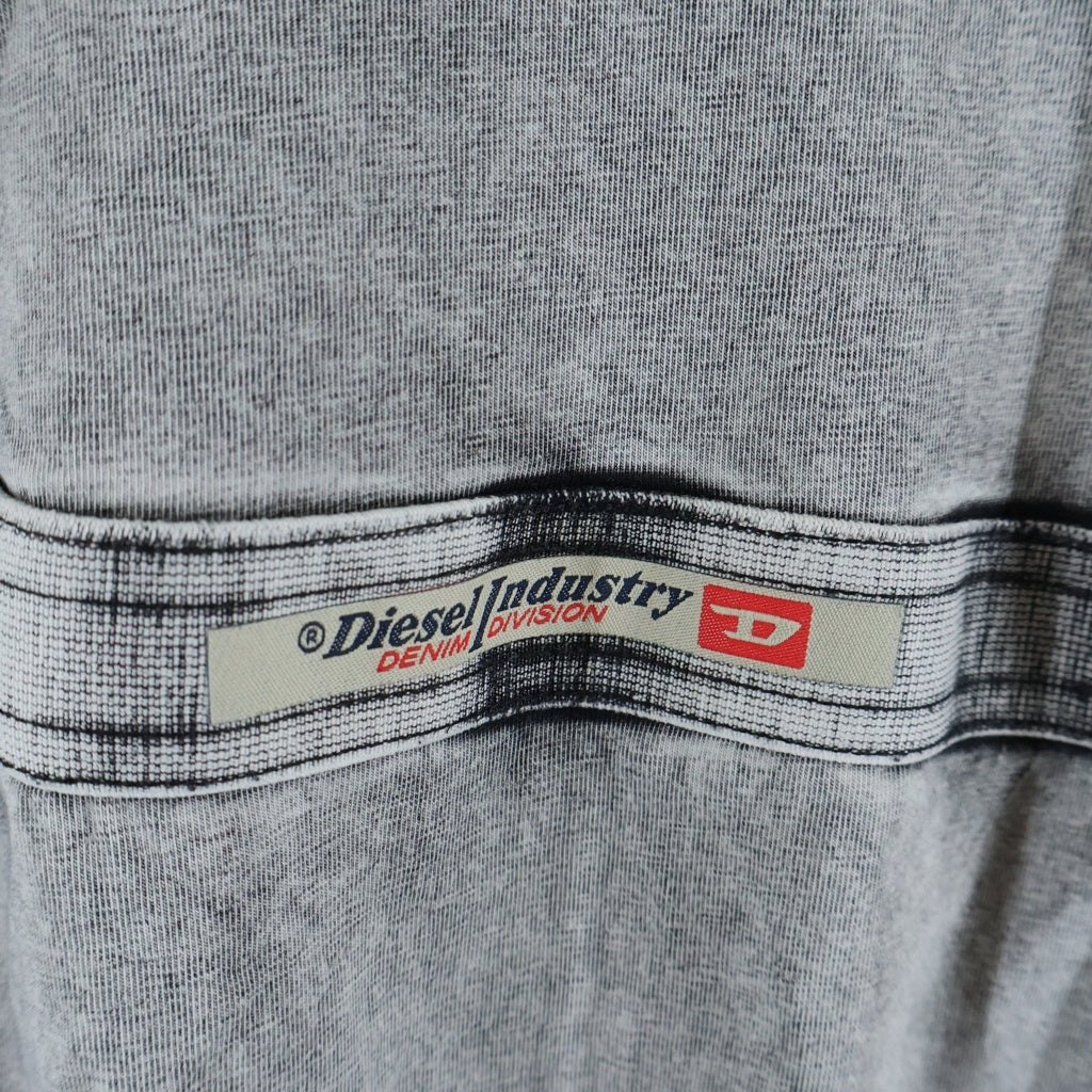 DIESEL(ディーゼル) D-INNY ABITO ノースリーブ ワンピース ドレス コットン グレー レディース