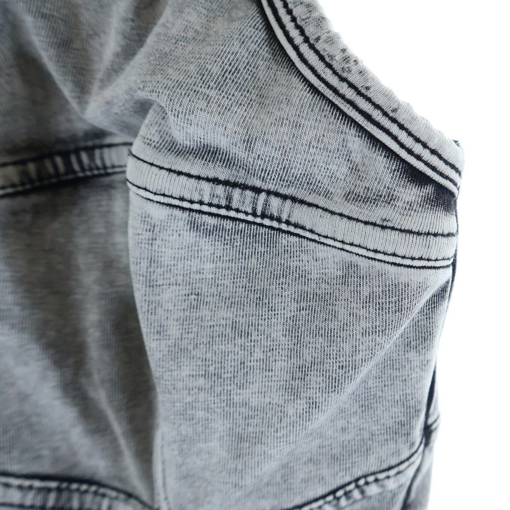 DIESEL(ディーゼル) D-INNY ABITO ノースリーブ ワンピース ドレス コットン グレー レディース