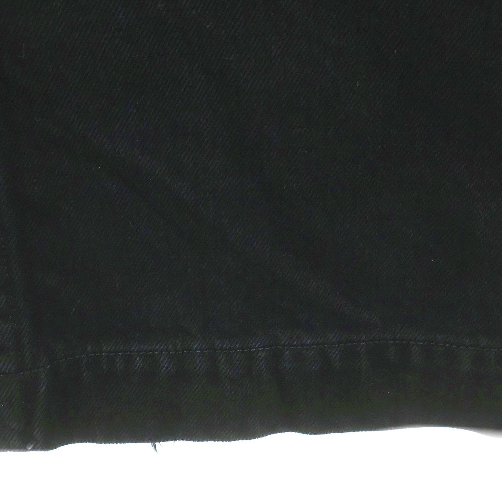 AMIRI(アミリ) MAロゴ カーゴ フレア デニム パンツ ジーンズ ブラック