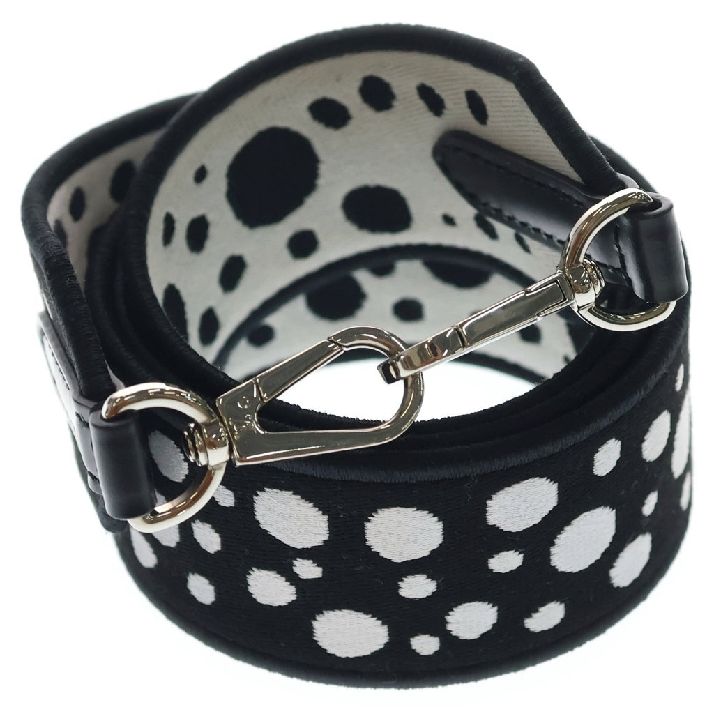 LOUIS VUITTON(ルイヴィトン) エピインフィニティ ドット LV×YK ツイストMM レザー シルバー金具 2WAY ハンドバッグ ショルダーバッグ M21694 ブラック/ホワイト レディース