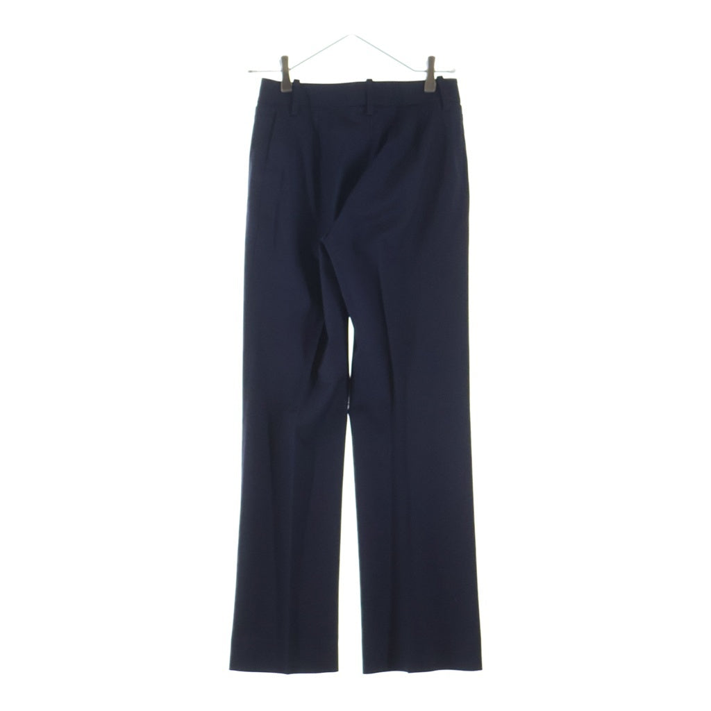 DOLCE & GABBANA(ドルチェアンドガッバーナ) セットアップスーツ ウール レオパード テーラードジャケット スラックスパンツ #40/#40 ネイビー レディース