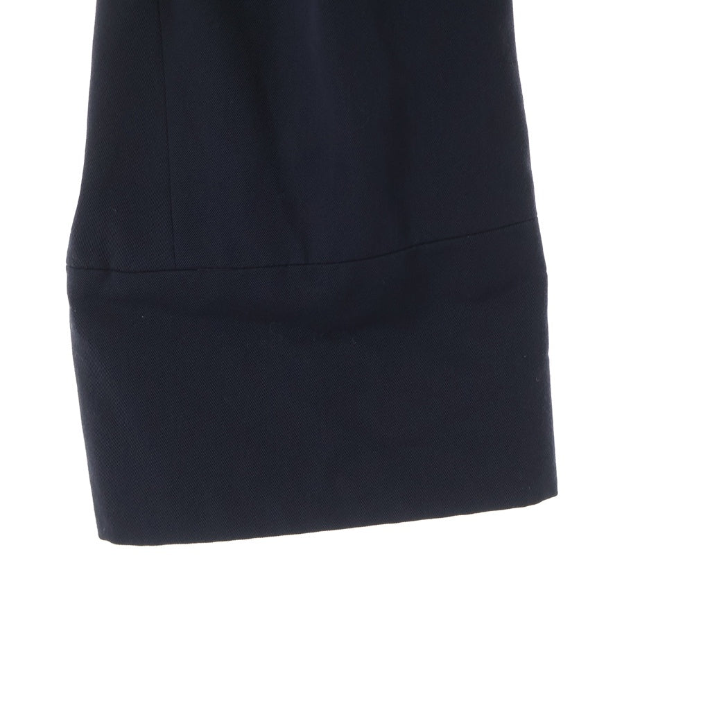 JIL SANDER(ジルサンダー) セットアップスーツ ダブルブレスト ワイドパンツ ネイビー レディース