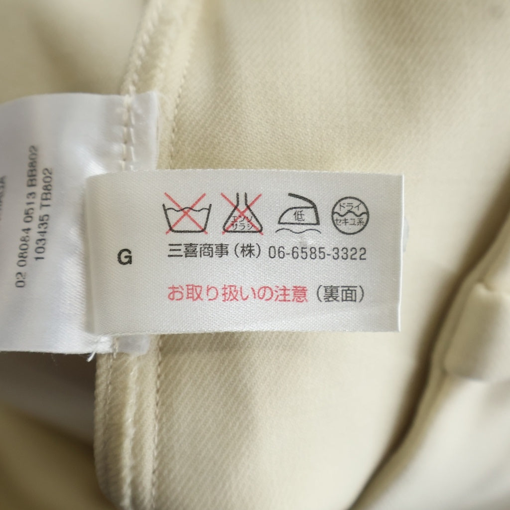 BALENCIAGA(バレンシアガ) セットアップ ウール ダブルボタン ジャケット スラックスパンツ 上#36下#34 アイボリー レディース