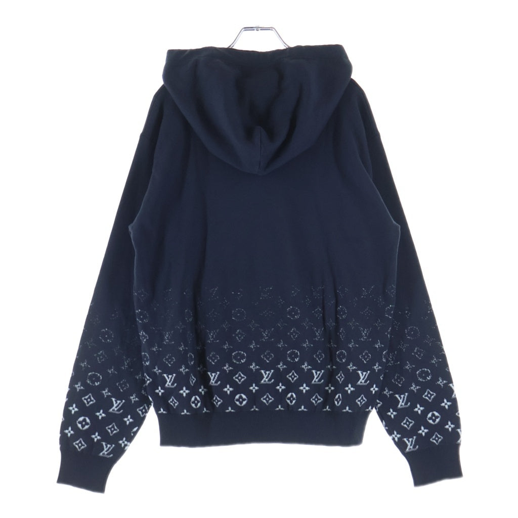 LOUIS VUITTON(ルイヴィトン) モノグラム グラディエントコットンフーディ パーカー ネイビー RM241Q USO HQN43W