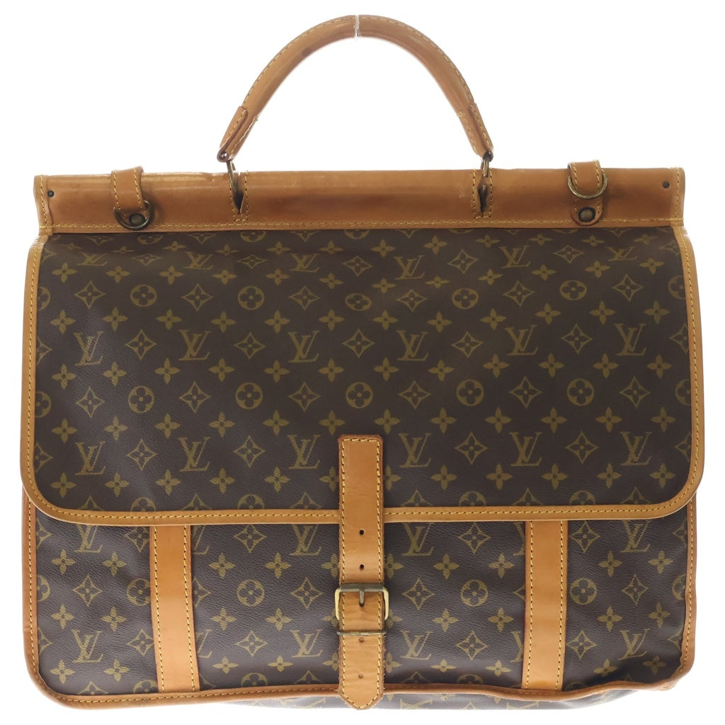 LOUIS VUITTON(ルイヴィトン) モノグラム サッククレーベル PVC レザー 2WAY ハンドバッグ ショルダーバッグ ブラウン M58122 レディース