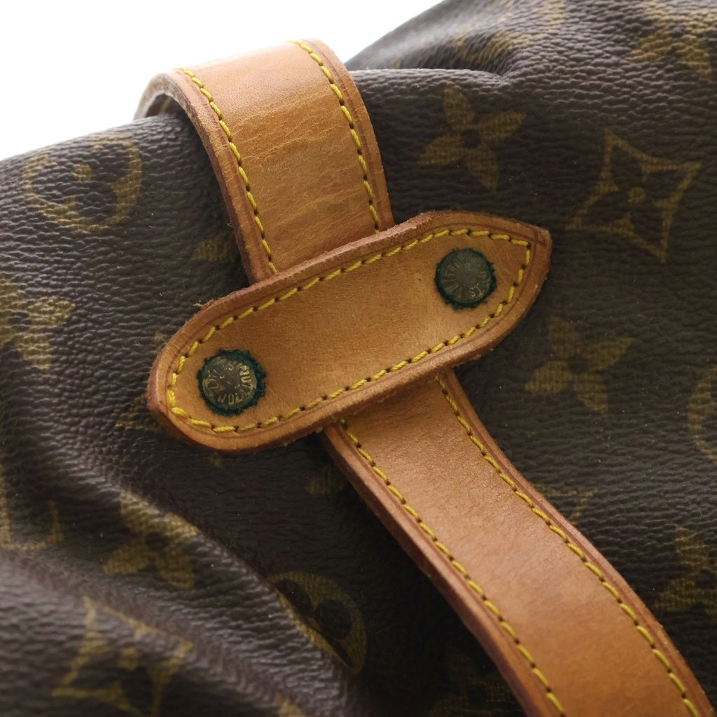 LOUIS VUITTON(ルイヴィトン) モノグラム ソミュール43 PVC レザー ショルダーバッグ ブラウン M42252 レディース