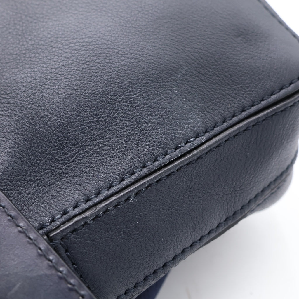 Berluti(ベルルッティ) カリグラフィ パイロット レザー ボディバッグ ショルダーバッグ ブラック