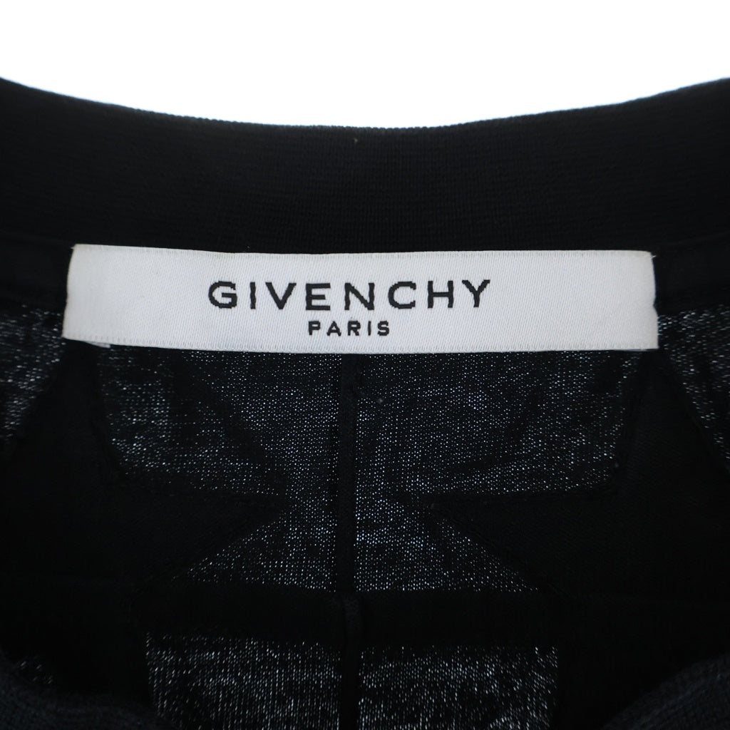 GIVENCHY(ジバンシィ) スターワッペン クルーネックTシャツ ブラック #M