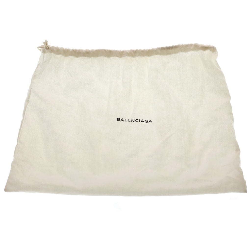 BALENCIAGA(バレンシアガ) ロゴ 刺繍ベースボールキャップ ホワイト コットン 452245