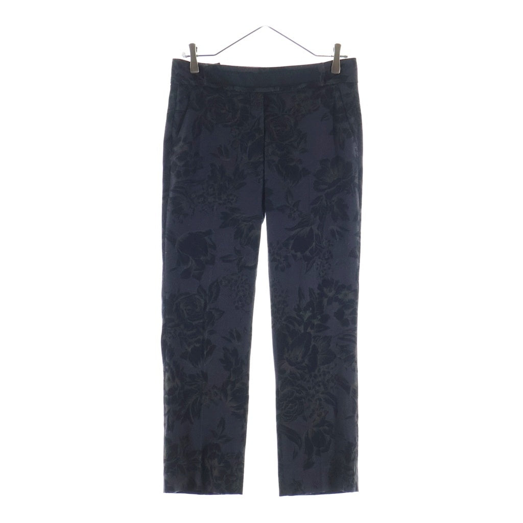 ETRO(エトロ) 花柄 ウール パンツ ブラック #40 レディース