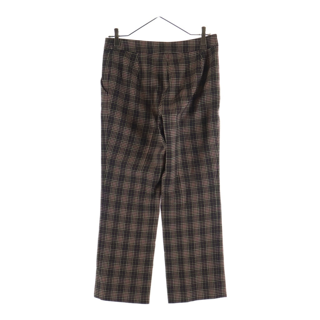 ETRO(エトロ) チェック柄 ストレートパンツ マルチカラー #40 レディース