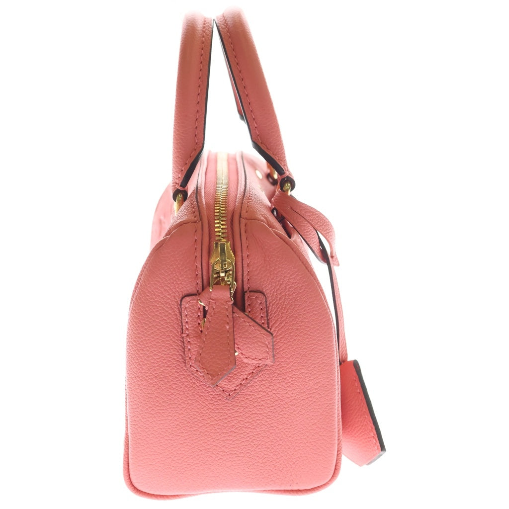 LOUIS VUITTON(ルイヴィトン) スピーディバンドリエール20 アンプラント レザー 2WAY ハンド ショルダーバッグ ゴールド金具 ピンク M42398 レディース